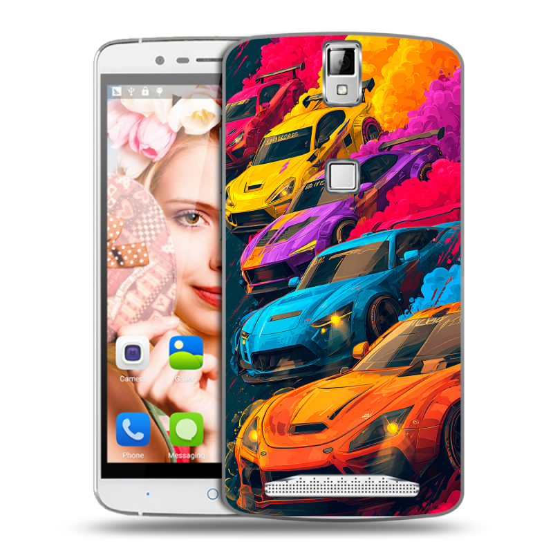 Пластиковый чехол на Elephone P8000 с принтом Тачки Пластиковый чехол на Elephone P8000 с принтом Тачки