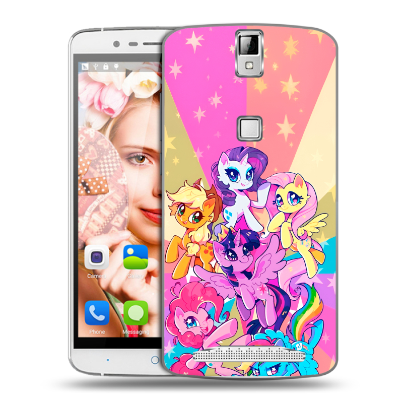 Пластиковый чехол на Elephone P8000 с принтом My little pony Дружба чудо Пластиковый чехол на Elephone P8000 с принтом My little pony Дружба чудо
