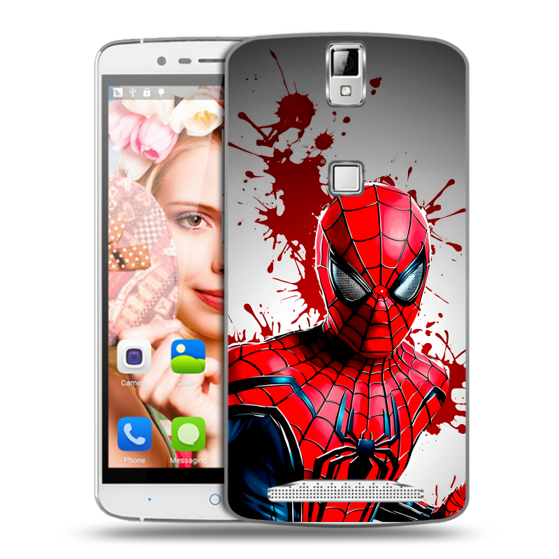 Пластиковый чехол на Elephone P8000 с принтом Spiderman Человек паук Пластиковый чехол на Elephone P8000 с принтом Spiderman Человек паук