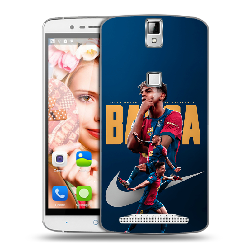 Пластиковый чехол на Elephone P8000 с принтом Барселона Barca Yamal Пластиковый чехол на Elephone P8000 с принтом Барселона Barca Yamal