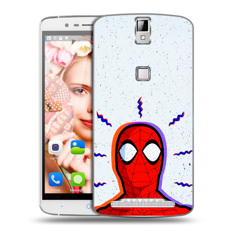 Пластиковый чехол на Elephone P8000 с принтом Spiderman Человек паук Пластиковый чехол на Elephone P8000 с принтом Spiderman Человек паук