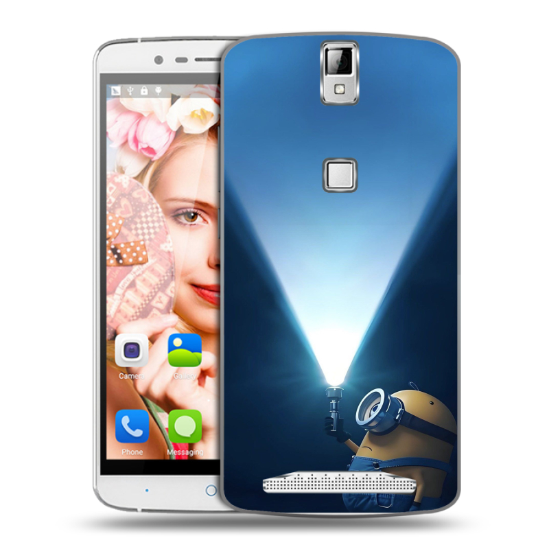 Пластиковый чехол на Elephone P8000 с принтом Миньоны Пластиковый чехол на Elephone P8000 с принтом Миньоны