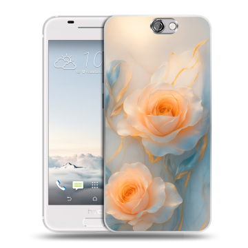 Силиконовый чехол на HTC One A9 с принтом Женский