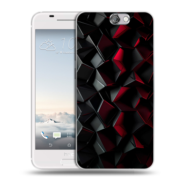 Силиконовый чехол на HTC One A9 с принтом Абстракция Силиконовый чехол на HTC One A9 с принтом Абстракция