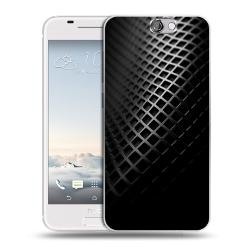 Силиконовый чехол на HTC One A9 с принтом Текстура металла Силиконовый чехол на HTC One A9 с принтом Текстура металла