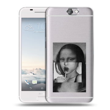 Силиконовый чехол на HTC One A9 с принтом Мона Лиза