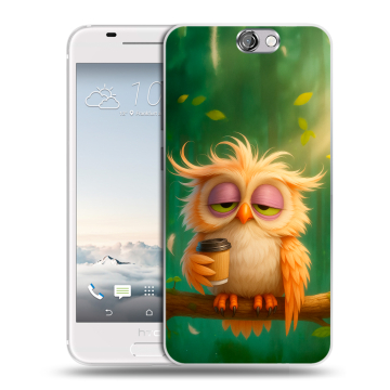 Силиконовый чехол на HTC One A9 с принтом сова Силиконовый чехол на HTC One A9 с принтом сова