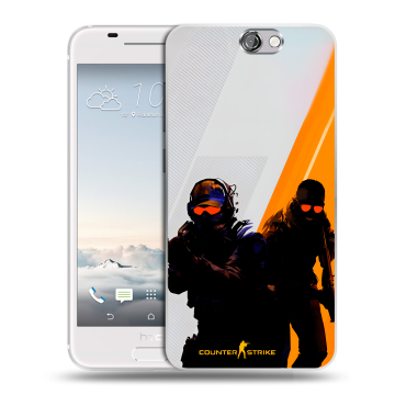 Силиконовый чехол на HTC One A9 с принтом Контер страйк Counter strike Силиконовый чехол на HTC One A9 с принтом Контер страйк Counter strike