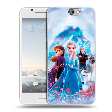 Силиконовый чехол на HTC One A9 с принтом Холодное сердце Frozen Силиконовый чехол на HTC One A9 с принтом Холодное сердце Frozen