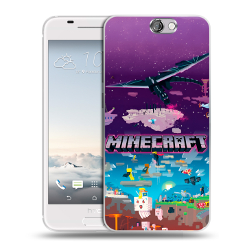 Силиконовый чехол на HTC One A9 с принтом Майнкрафт Minecraft Силиконовый чехол на HTC One A9 с принтом Майнкрафт Minecraft