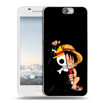 Силиконовый чехол на HTC One A9 с принтом One Piece Ван Пис