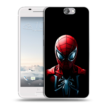 Силиконовый чехол на HTC One A9 с принтом Spiderman Человек паук Силиконовый чехол на HTC One A9 с принтом Spiderman Человек паук