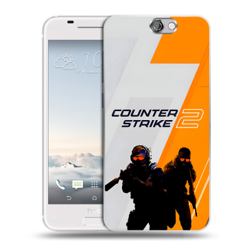 Силиконовый чехол на HTC One A9 с принтом Counter Strike Силиконовый чехол на HTC One A9 с принтом Counter Strike