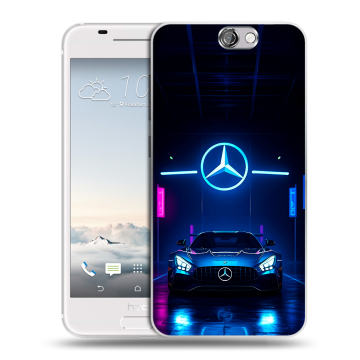 Силиконовый чехол на HTC One A9 с принтом Mercedes Мерседес Силиконовый чехол на HTC One A9 с принтом Mercedes Мерседес