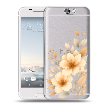 Силиконовый чехол на HTC One A9 с принтом для девушки