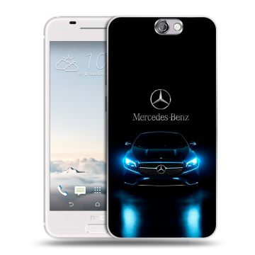 Силиконовый чехол на HTC One A9 с принтом Mercedes Мерседес Силиконовый чехол на HTC One A9 с принтом Mercedes Мерседес