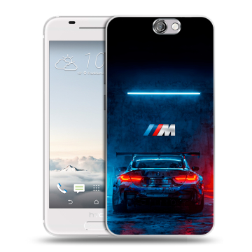 Силиконовый чехол на HTC One A9 с принтом BMW БМВ Силиконовый чехол на HTC One A9 с принтом BMW БМВ