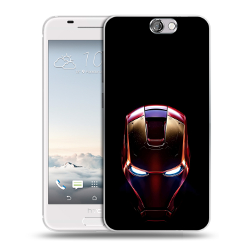 Силиконовый чехол на HTC One A9 с принтом IronMan Железный человек Силиконовый чехол на HTC One A9 с принтом IronMan Железный человек