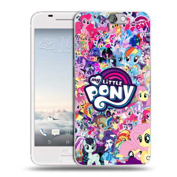 Силиконовый чехол на HTC One A9 с принтом My little pony Дружба чудо Силиконовый чехол на HTC One A9 с принтом My little pony Дружба чудо