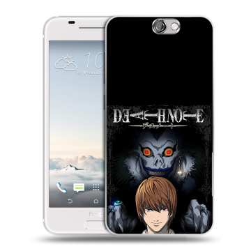 Силиконовый чехол на HTC One A9 с принтом Death note Тетрадь смерти