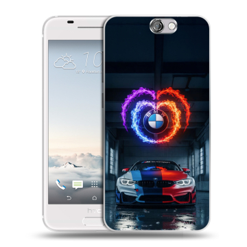 Силиконовый чехол на HTC One A9 с принтом BMW БМВ Силиконовый чехол на HTC One A9 с принтом BMW БМВ