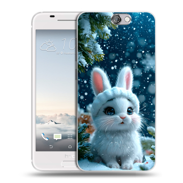 Силиконовый чехол на HTC One A9 с принтом Новый год Силиконовый чехол на HTC One A9 с принтом Новый год