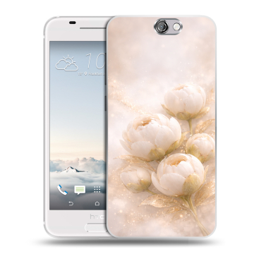 Силиконовый чехол на HTC One A9 с принтом женский