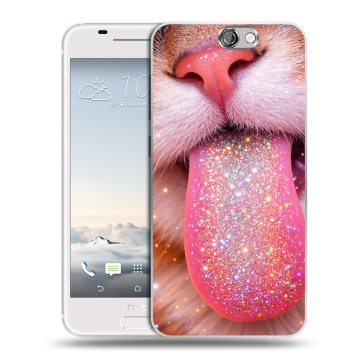 Силиконовый чехол на HTC One A9 с принтом для девочек