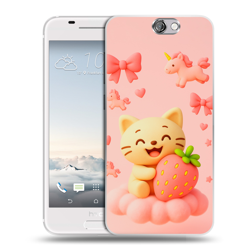 Силиконовый чехол на HTC One A9 с принтом для девочек Силиконовый чехол на HTC One A9 с принтом для девочек