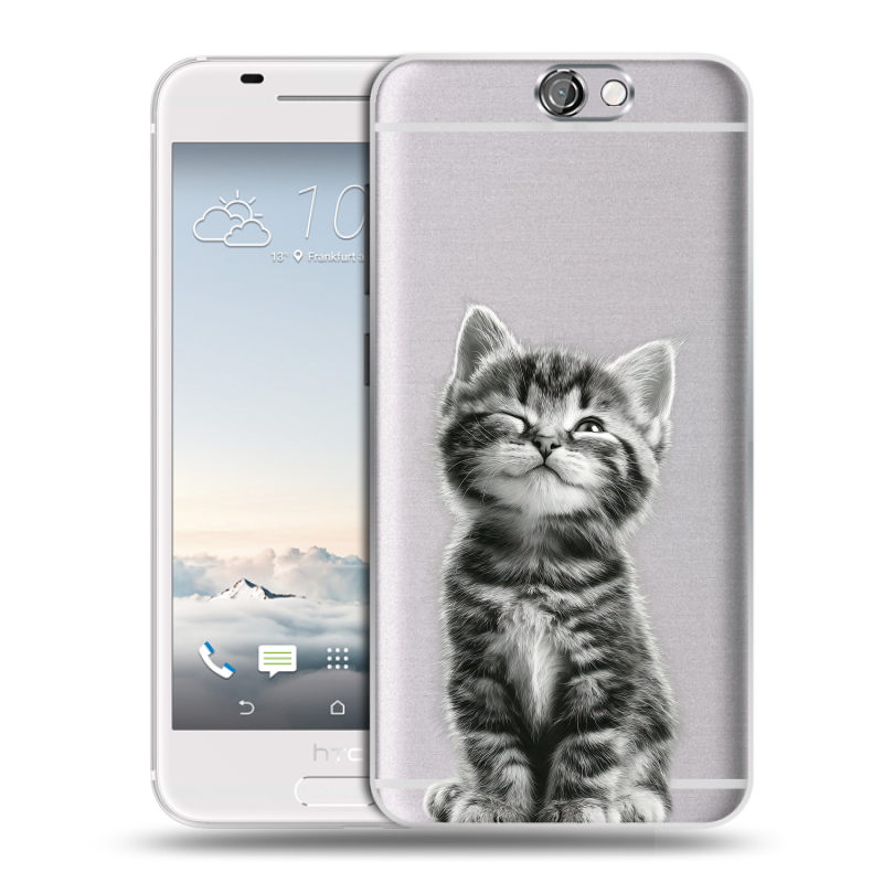 Пластиковый чехол на HTC One A9 с принтом Котенок Пластиковый чехол на HTC One A9 с принтом Котенок