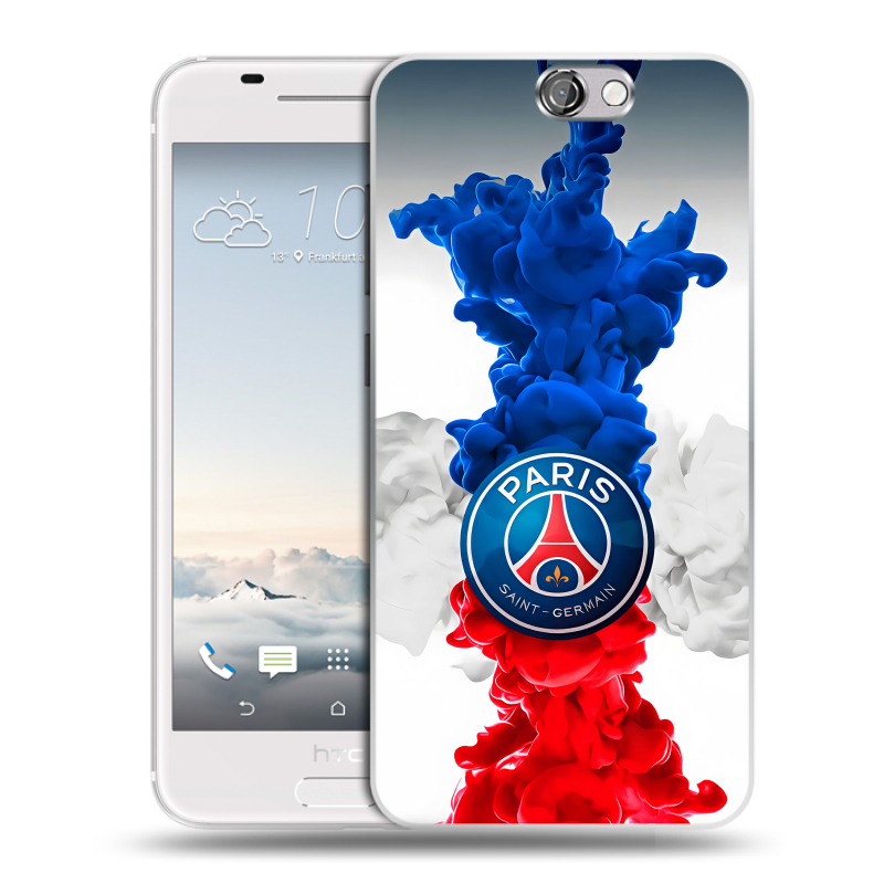 Силиконовый чехол на HTC One A9 с принтом PSG ПСЖ Силиконовый чехол на HTC One A9 с принтом PSG ПСЖ