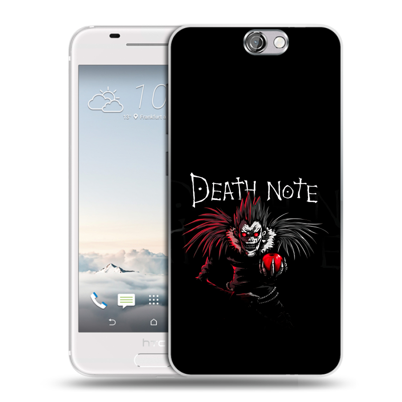Силиконовый чехол на HTC One A9 с принтом Death note Тетрадь смерти Силиконовый чехол на HTC One A9 с принтом Death note Тетрадь смерти