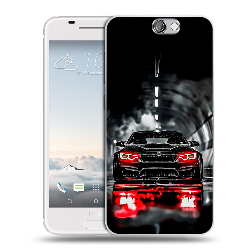 Силиконовый чехол на HTC One A9 с принтом BMW БМВ Силиконовый чехол на HTC One A9 с принтом BMW БМВ