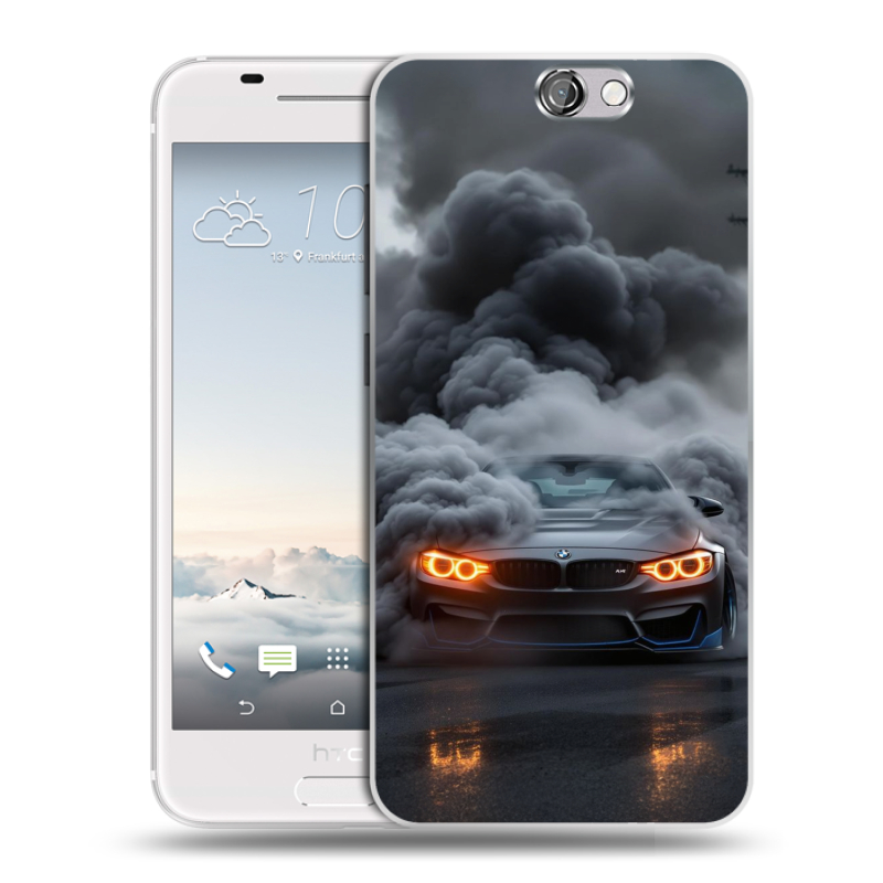 Пластиковый чехол на HTC One A9 с принтом BMW БМВ Пластиковый чехол на HTC One A9 с принтом BMW БМВ