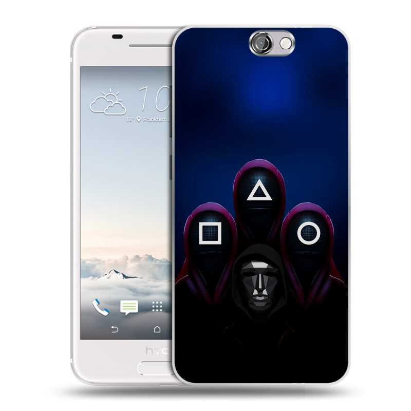 Силиконовый чехол на HTC One A9 с принтом Игра Кальмара Силиконовый чехол на HTC One A9 с принтом Игра Кальмара