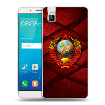 Пластиковый чехол на Huawei ShotX с принтом Герб СССР Пластиковый чехол на Huawei ShotX с принтом Герб СССР