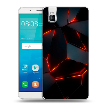 Пластиковый чехол на Huawei ShotX с принтом Яркие абстракции Пластиковый чехол на Huawei ShotX с принтом Яркие абстракции