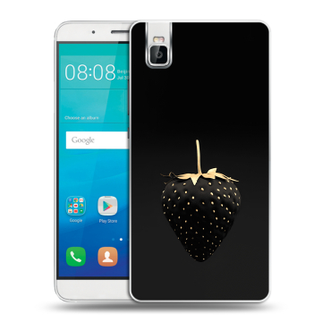 Пластиковый чехол на Huawei ShotX с принтом Черная клубника Пластиковый чехол на Huawei ShotX с принтом Черная клубника