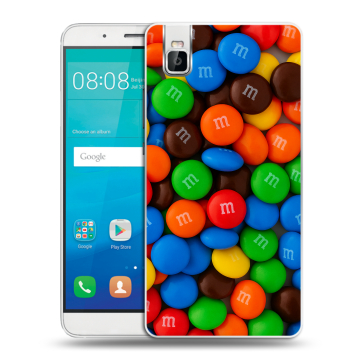 Пластиковый чехол на Huawei ShotX с принтом Конфеты Пластиковый чехол на Huawei ShotX с принтом Конфеты