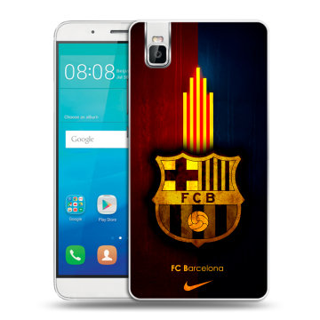 Пластиковый чехол на Huawei ShotX с принтом Барселона Barcelona