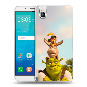 Пластиковый чехол на Huawei ShotX с принтом Шрек Shrek Пластиковый чехол на Huawei ShotX с принтом Шрек Shrek