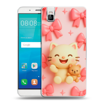 Пластиковый чехол на Huawei ShotX с принтом для девочек Пластиковый чехол на Huawei ShotX с принтом для девочек