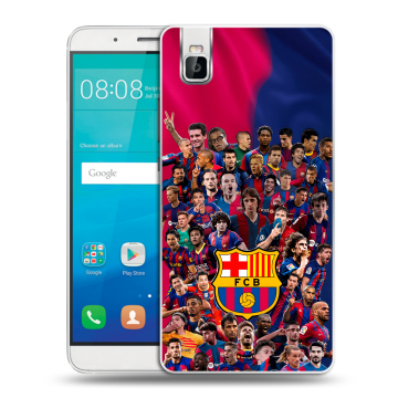 Пластиковый чехол на Huawei ShotX с принтом Барселона Barcelona