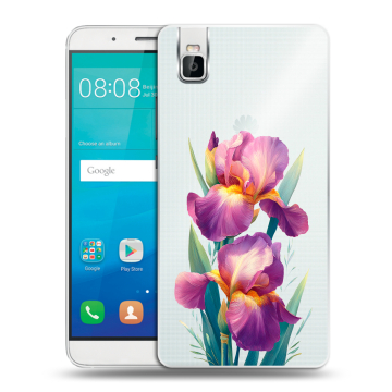 Пластиковый чехол на Huawei ShotX с принтом Цветы орхидеи Пластиковый чехол на Huawei ShotX с принтом Цветы орхидеи