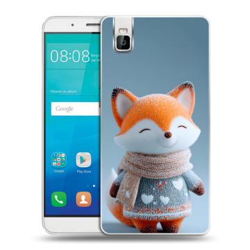 Пластиковый чехол на Huawei ShotX с принтом Лиса Пластиковый чехол на Huawei ShotX с принтом Лиса