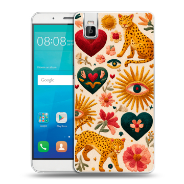 Пластиковый чехол на Huawei ShotX с принтом Модный принт Пластиковый чехол на Huawei ShotX с принтом Модный принт