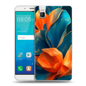 Пластиковый чехол на Huawei ShotX с принтом Цветы Пластиковый чехол на Huawei ShotX с принтом Цветы