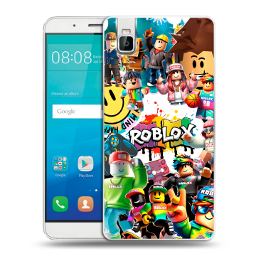 Пластиковый чехол на Huawei ShotX с принтом Roblox Роблокс Пластиковый чехол на Huawei ShotX с принтом Roblox Роблокс