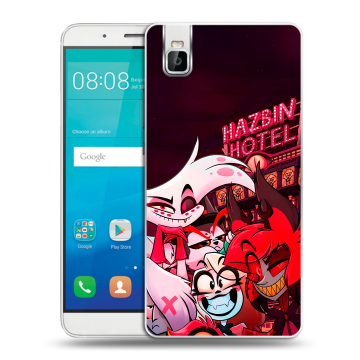 Пластиковый чехол на Huawei ShotX с принтом Hazbin Hotel Отель Хазбин Пластиковый чехол на Huawei ShotX с принтом Hazbin Hotel Отель Хазбин