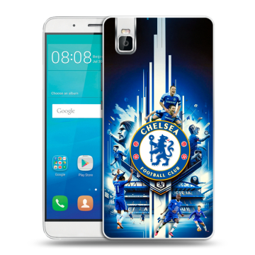 Пластиковый чехол на Huawei ShotX с принтом Chelsea Челси Пластиковый чехол на Huawei ShotX с принтом Chelsea Челси